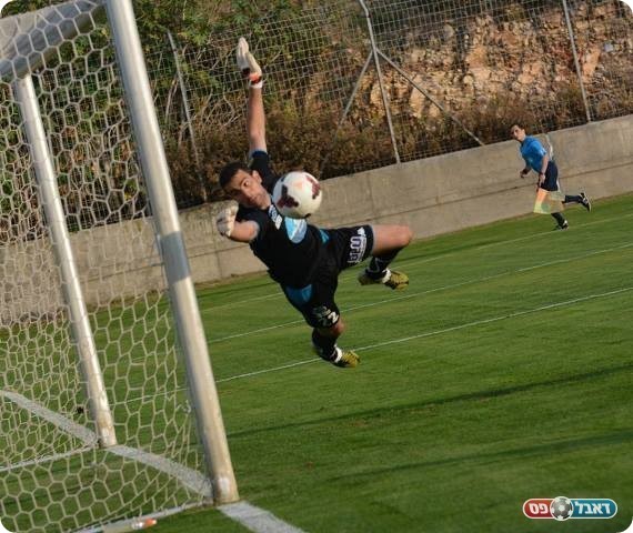 למרות ההפסד, הצטיין בין הקורות של אחי נצרת. עומרי אלון (ולדי מויסייב)
